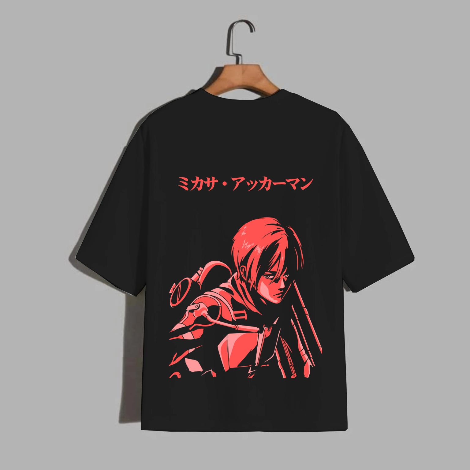 Mikasa Ackerman Attack on Titan Anime T-Shirt