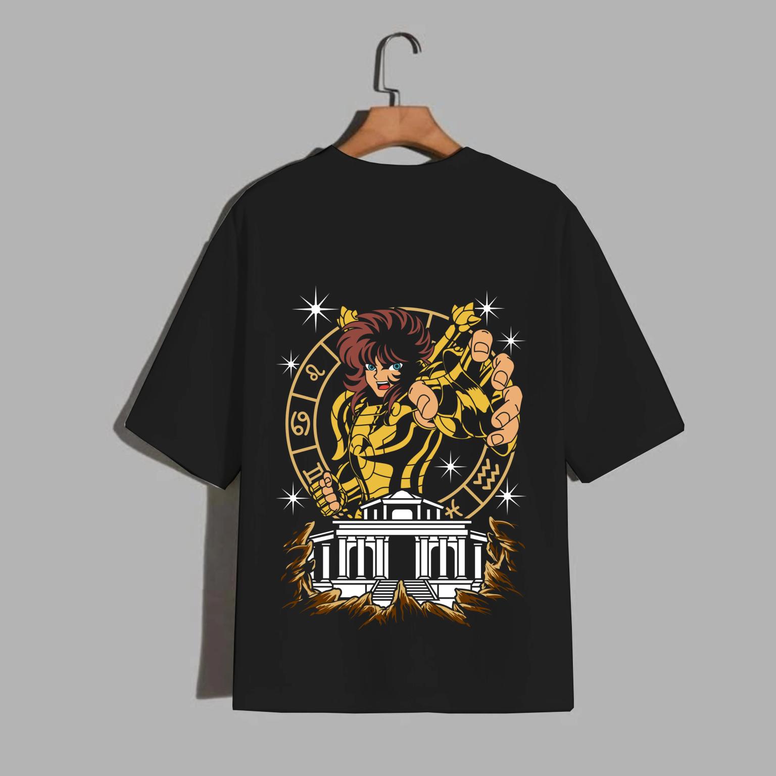 Saint Seiya Libra Dohko Gold Saint Anime T-Shirt