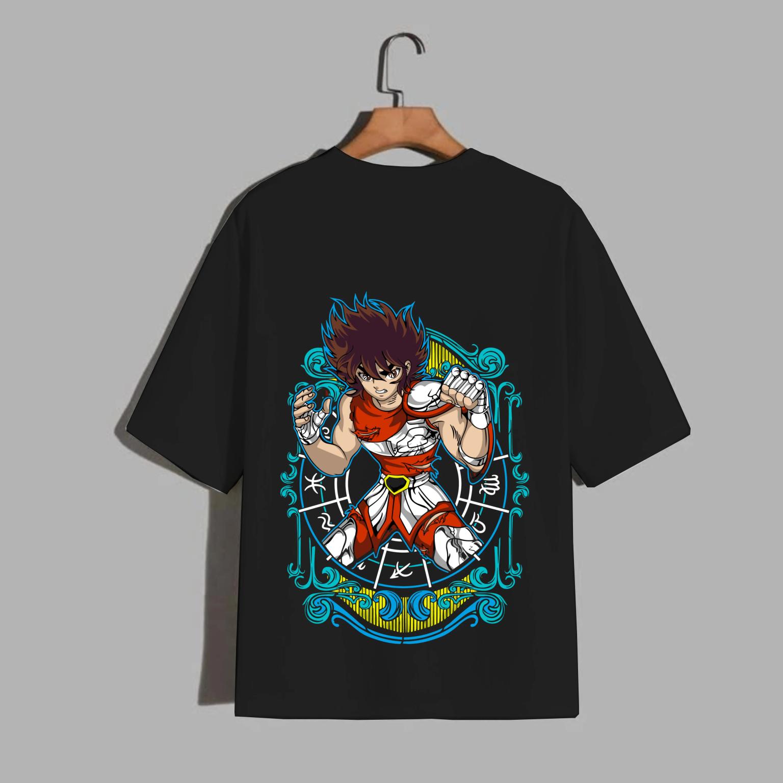 Saint Seiya Pegasus Seiya Cosmo Power Anime T-Shirt