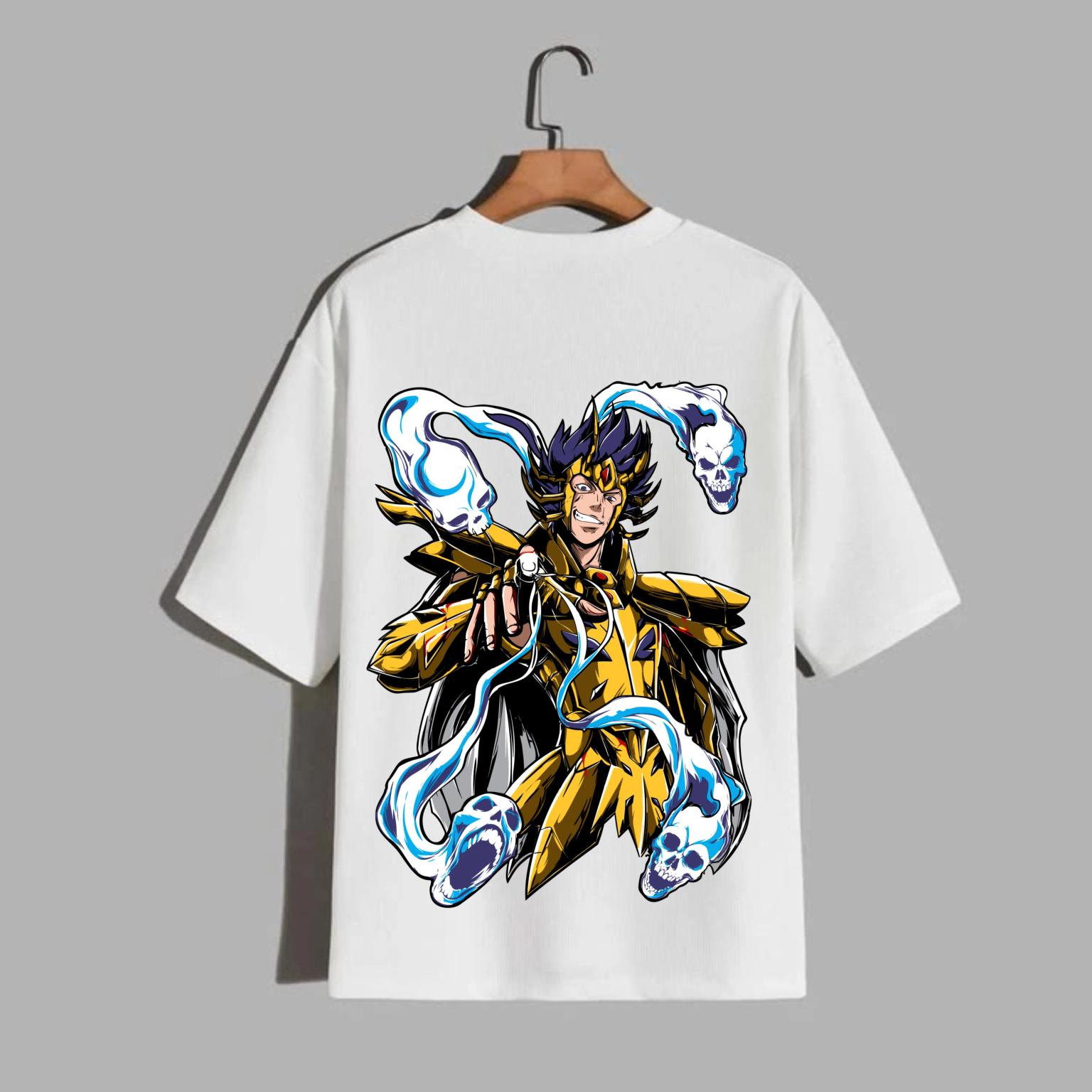 Cancer Deathmask Saint Seiya Gold Saint T-Shirt