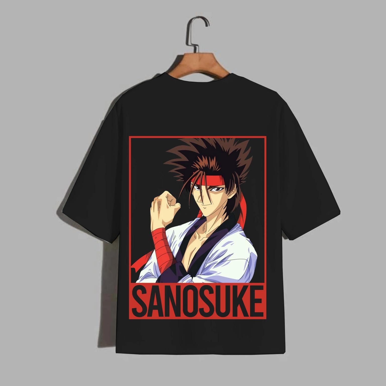 Sanosuke Sagara Samurai X Anime T-Shirt