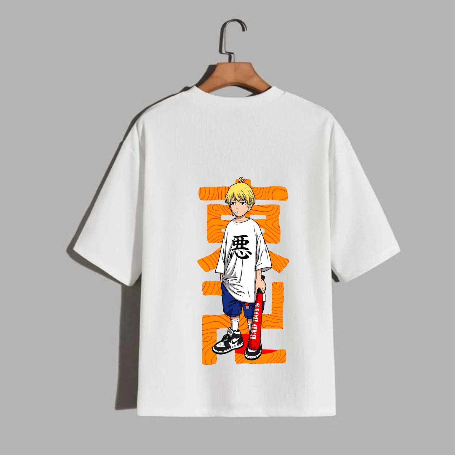 Tokyo Revengers Takemichi Hanagaki Anime Oversized T-Shirt