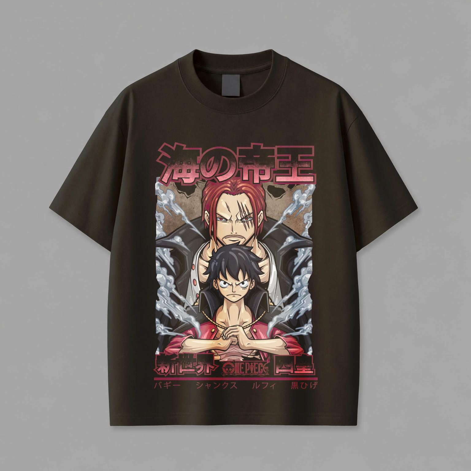Shanks & Luffy Mentor Legacy Graphic T-Shirt
