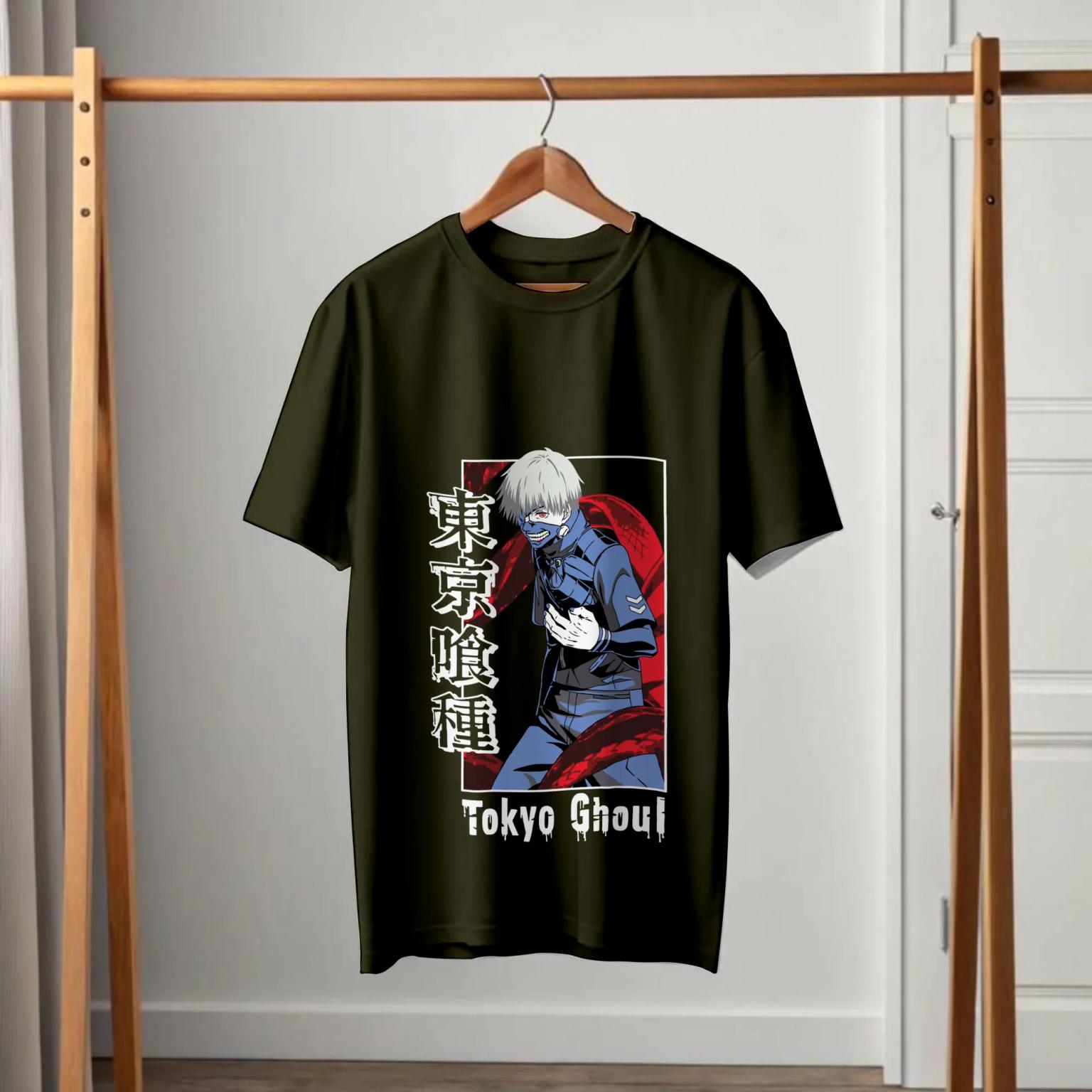 Tokyo Ghoul Ken Kaneki Kagune Box Black T-Shirt
